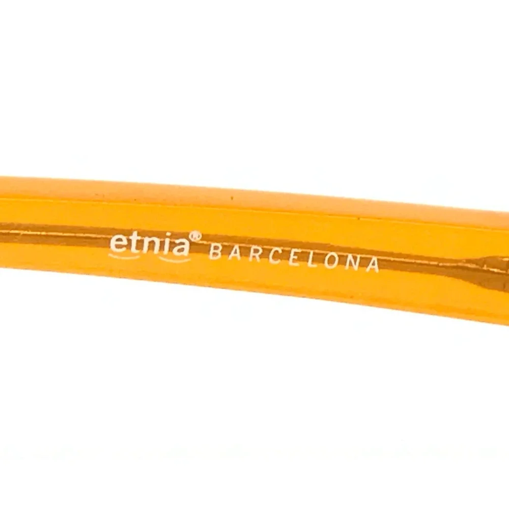 Etnia Barcelona Eyeglasses Frames MYKONOS col.BR/OG Brown Orange 50-18-135
